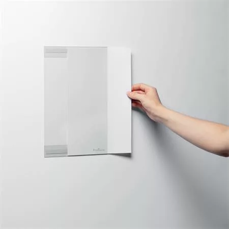 Infokeret, A4, öntapadó háttal, DURABLE "rPET", áttetsző