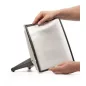   Bemutatótábla tartó, asztali, 5 db bemutatótáblával, DURABLE "SHERPA®", fekete