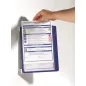   Bemutatótábla tartó, fali, 5 db bemutatótáblával, DURABLE "VARIO® WALL 5", sötétkék