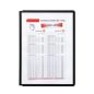 Bemutatótábla, A4, DURABLE "SHERPA®", fekete
