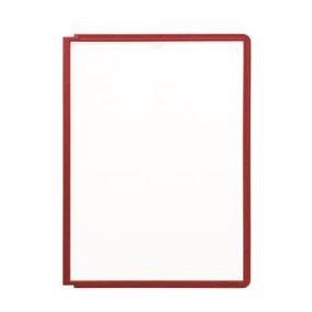 Bemutatótábla, A4, DURABLE "SHERPA®", piros