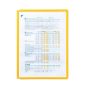 Bemutatótábla, A4, DURABLE "SHERPA®", sárga