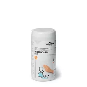 Tisztítókendő, 100 db, DURABLE "WHITEBOARD BOX"