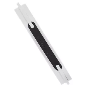   Lefűzőlapocska, öntapadó, PP, DURABLE, "FLEXIFIX®", fehér