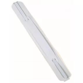   Lefűzőlapocska, öntapadó, PP, DURABLE, "FLEXIFIX® ECONOMY", fehér