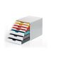   Irattároló, műanyag, 7 fiókos, DURABLE " VARICOLOR® MIX 7", színes
