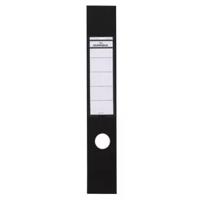   Gerinccímke, iratrendezőhöz, öntapadó, 60x390 mm, DURABLE "ORDOFIX®", fekete
