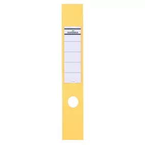   Gerinccímke, iratrendezőhöz, öntapadó, 60x390 mm, DURABLE "ORDOFIX®", sárga