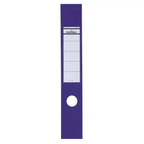   Gerinccímke, iratrendezőhöz, öntapadó, 60x390 mm, DURABLE "ORDOFIX®", kék