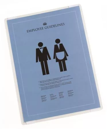 Hideglamináló fólia, A4, öntapadó, DURABLE "Sealit®"