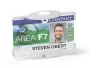 Azonosítókártya-tartó, 1 db-os, DURABLE "ECO", szürke