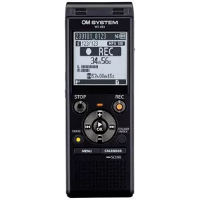   Diktafon, digitális, 8 GB memória, OM SYSTEM "WS-883", fekete
