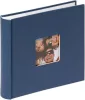 Fotóalbum, 200 fotó, 10x15 cm, "Walther Fun", sötétkék
