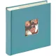 Fotóalbum, 200 fotó, 10x15 cm, "Walther Fun", türkizkék