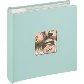   Fotóalbum, 200 fotó, 10x15 cm, "Walther Fun", világoszöld