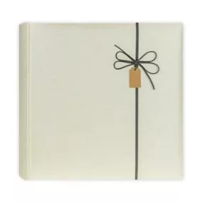   Fotóalbum, 200 fotó, 10x15 cm, "Zep Lipsia", krémszínű