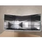   Falra szerelhető rozsdamentes 23 L szemetes 15,5x35x43,5cm - SÉRÜLT