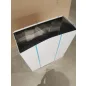   Falra szerelhető rozsdamentes 23 L szemetes 15,5x35x43,5cm - SÉRÜLT