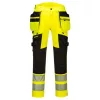 DX4 Hi-Vis nadrág lezippzározható lengőzsebbel
