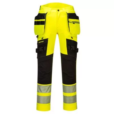 DX4 Hi-Vis nadrág lezippzározható lengőzsebbel