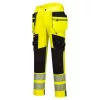 DX4 Hi-Vis nadrág lezippzározható lengőzsebbel