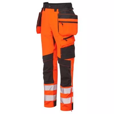 DX4 Hi-Vis nadrág lezippzározható lengőzsebbel