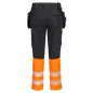 DX4 Hi-Vis nadrág lezippzározható lengőzsebbel