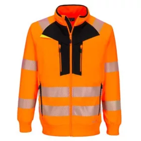 DX4 Hi-Vis kapucnis cipzáras pulóver