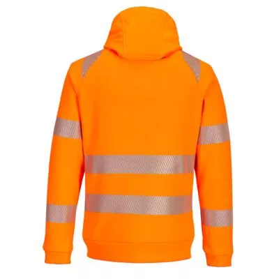 DX4 Hi-Vis kapucnis cipzáras pulóver