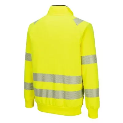 DX4 Hi-Vis kapucnis cipzáras pulóver