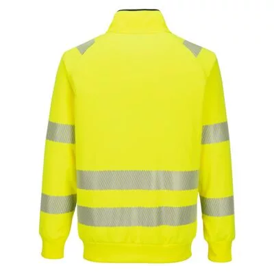 DX4 Hi-Vis kapucnis cipzáras pulóver