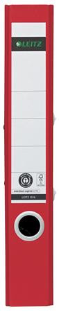 Iratrendező, 50 mm, A4, karton, újrahasznosított, LEITZ "180 Recycle", piros