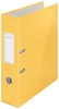 Iratrendező, 80 mm, A4, karton, 180°, LEITZ "Cosy Soft Touch", melegsárga