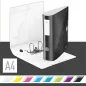   Iratrendező, 82 mm, A4, PP, LEITZ "180 Active Wow", fekete