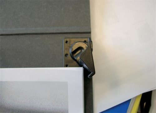 Iratrendező, 50 mm, A4, karton, függőmappákhoz, LEITZ, fekete