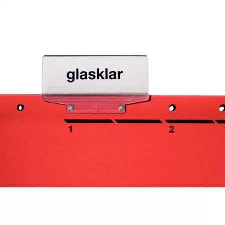 Függőmappa, gyorsfűzős, karton, A4, LEITZ "Alpha", piros