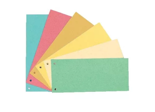 Elválasztócsík, karton, ESSELTE, sárga