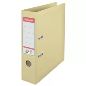  Iratrendező, 75 mm, A4, PP, élvédő sínnel, ESSELTE "Standard", kagyló