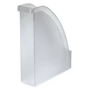   Iratpapucs, műanyag, 70 mm, LEITZ "Plus", áttetsző