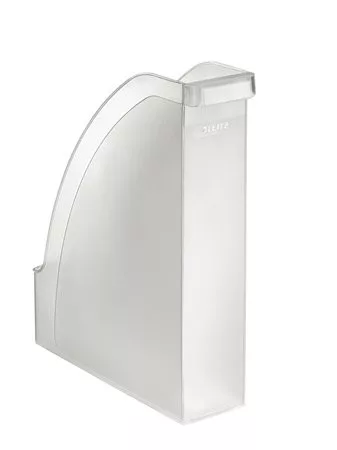 Iratpapucs, műanyag, 70 mm, LEITZ "Plus", áttetsző