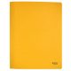 Gyorsfűző, A4, karton, LEITZ "Recycle", sárga