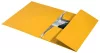 Pólyás dosszié, karton, A4, LEITZ "Recycle", sárga
