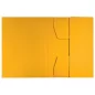   Pólyás dosszié, karton, A4, LEITZ "Recycle", sárga