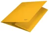 Pólyás dosszié, karton, A4, LEITZ "Recycle", sárga