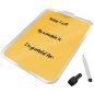   Üvegtábla, törölhető, asztali, A4, LEITZ "Cosy", melegsárga