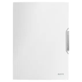   Gumis mappa, PP, A4, LEITZ "Style", kristályfehér