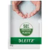 Genotherm, "L", A4, 170 mikron, narancsos felület, 20 mm, LEITZ "Jumbo"