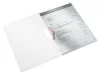 Gyorsfűző, klipes, PP, A4, LEITZ "Wow ColorClip" rózsaszín
