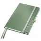   Jegyzetfüzet, A5, vonalas, 80 lap, keményfedeles, LEITZ "Style", olajfazöld