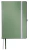 Jegyzetfüzet, A5, vonalas, 80 lap, keményfedeles, LEITZ "Style", olajfazöld
